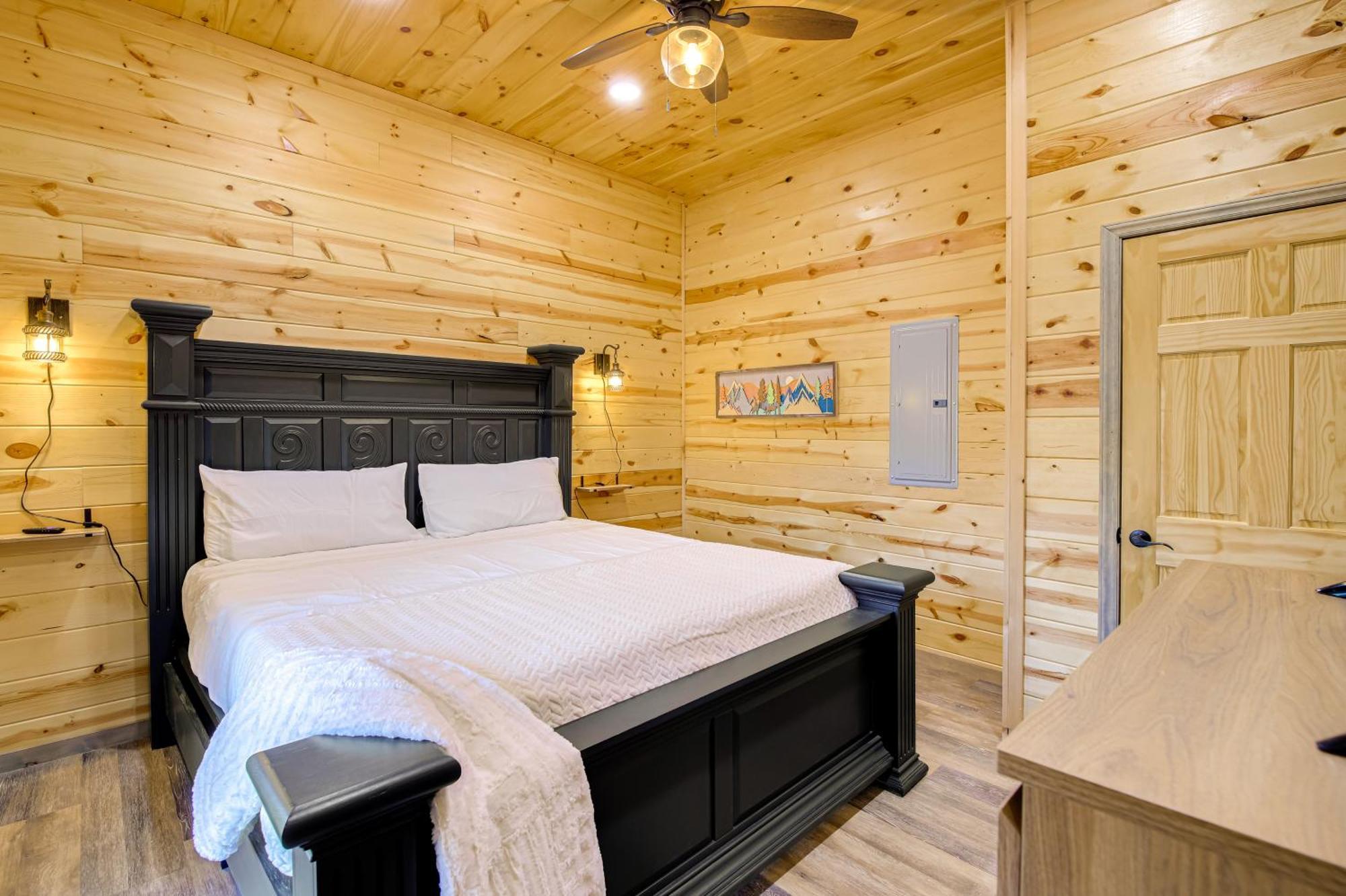 Gatlinburg Cabin With Game Room, Hot Tub And Mtn Views Exterior foto