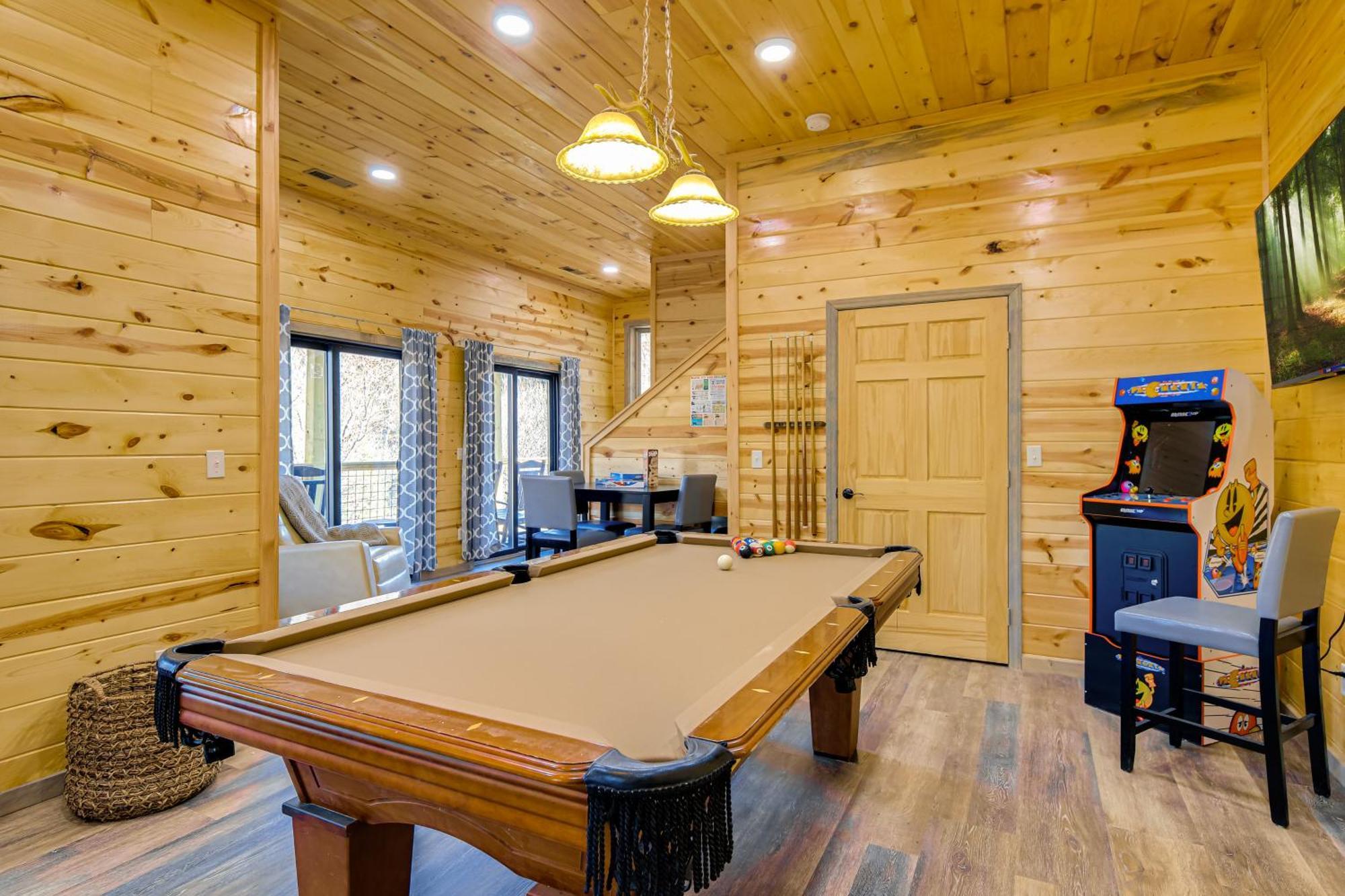 Gatlinburg Cabin With Game Room, Hot Tub And Mtn Views Exterior foto