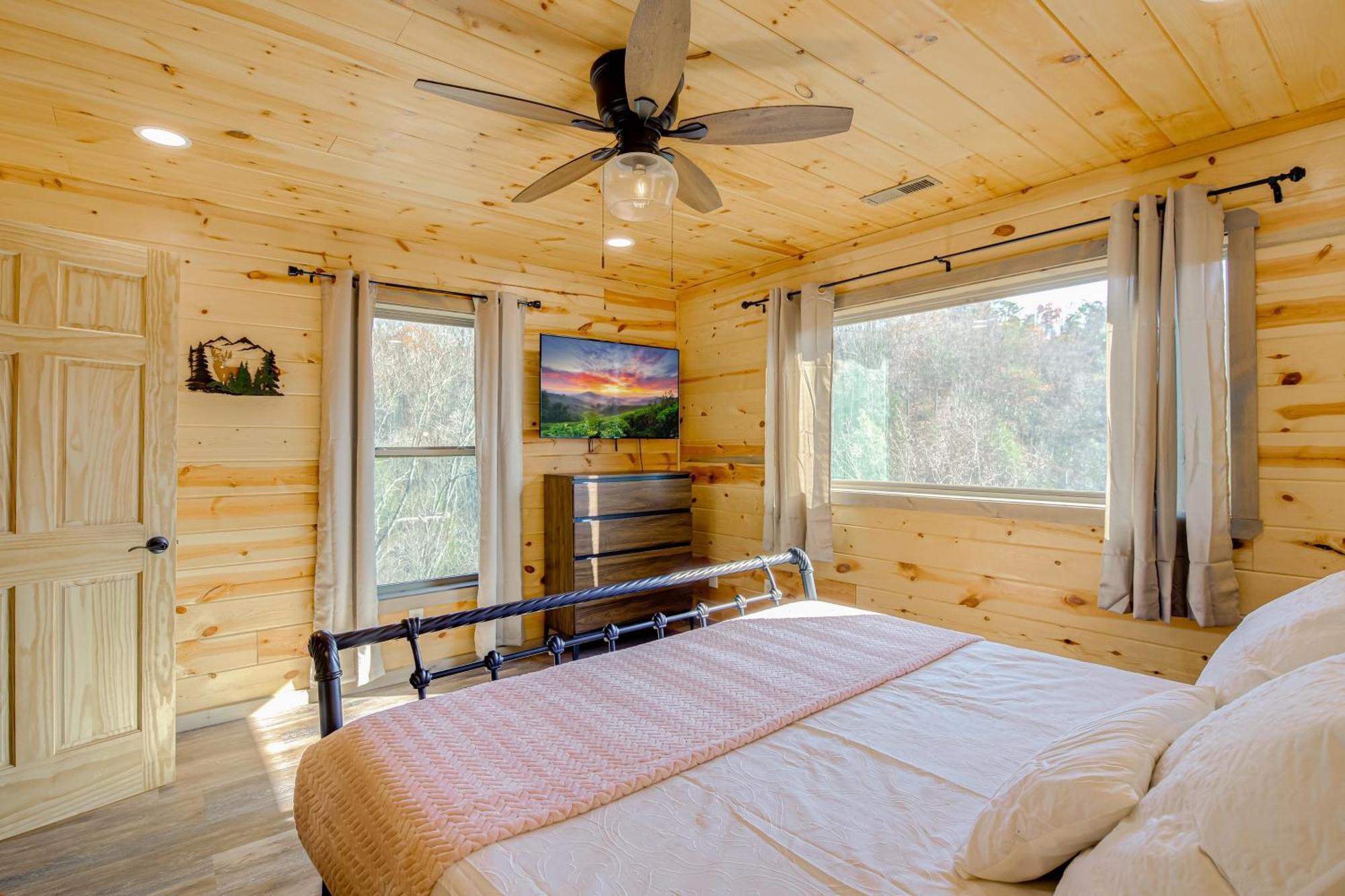 Gatlinburg Cabin With Game Room, Hot Tub And Mtn Views Exterior foto