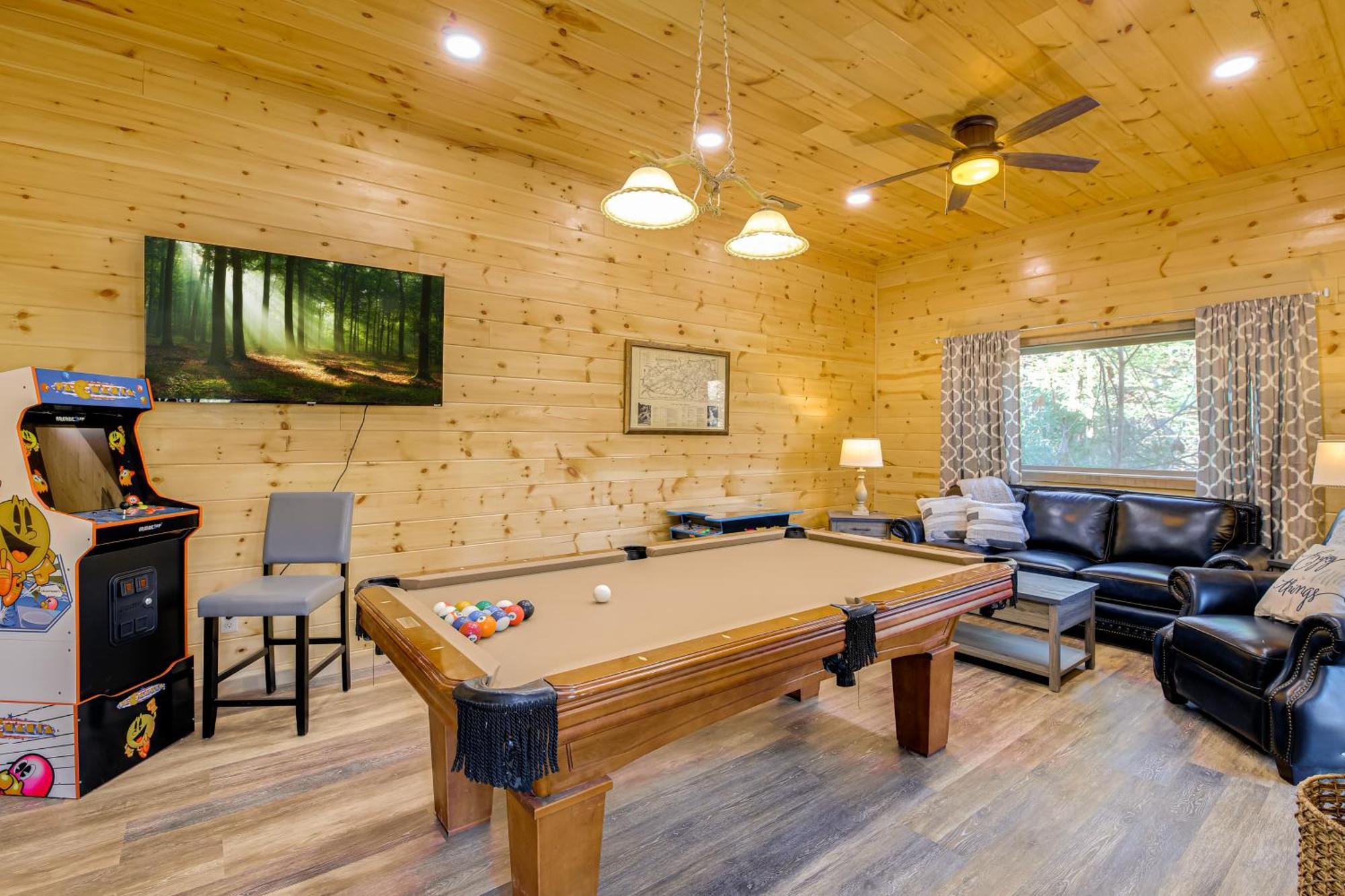 Gatlinburg Cabin With Game Room, Hot Tub And Mtn Views Exterior foto