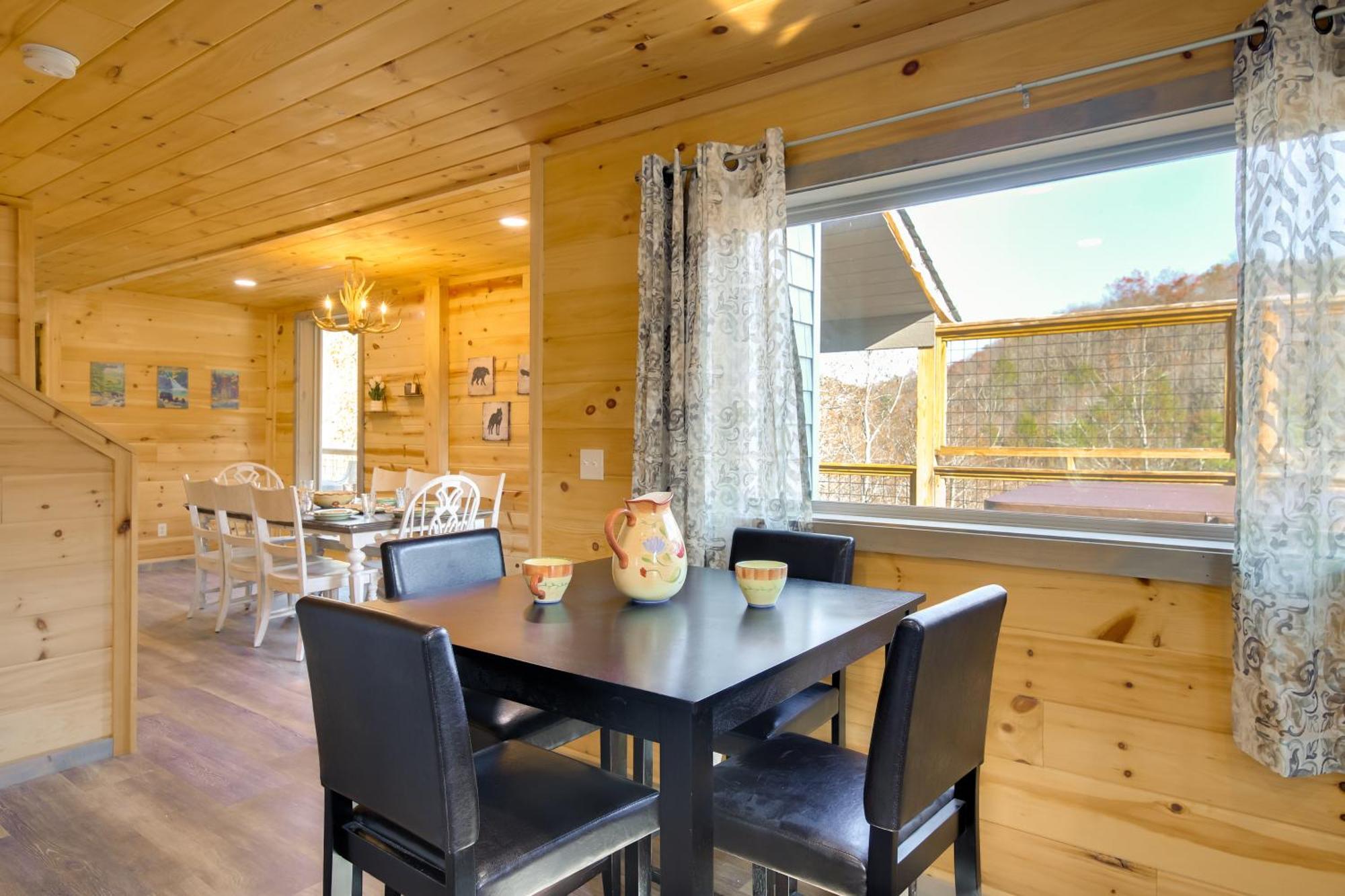 Gatlinburg Cabin With Game Room, Hot Tub And Mtn Views Exterior foto